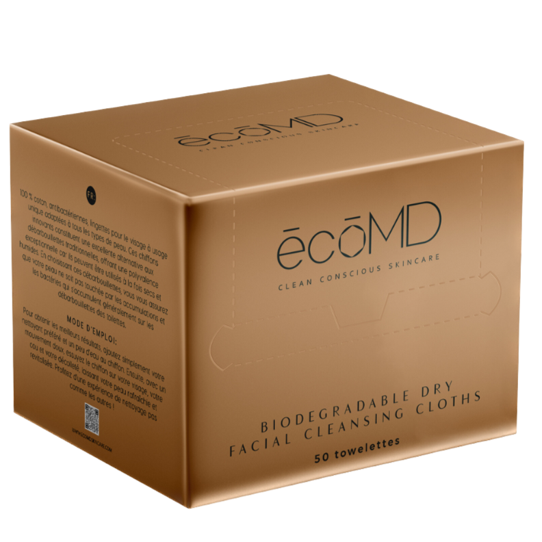 Biodegradable Dry Facial Cleansing Cloths